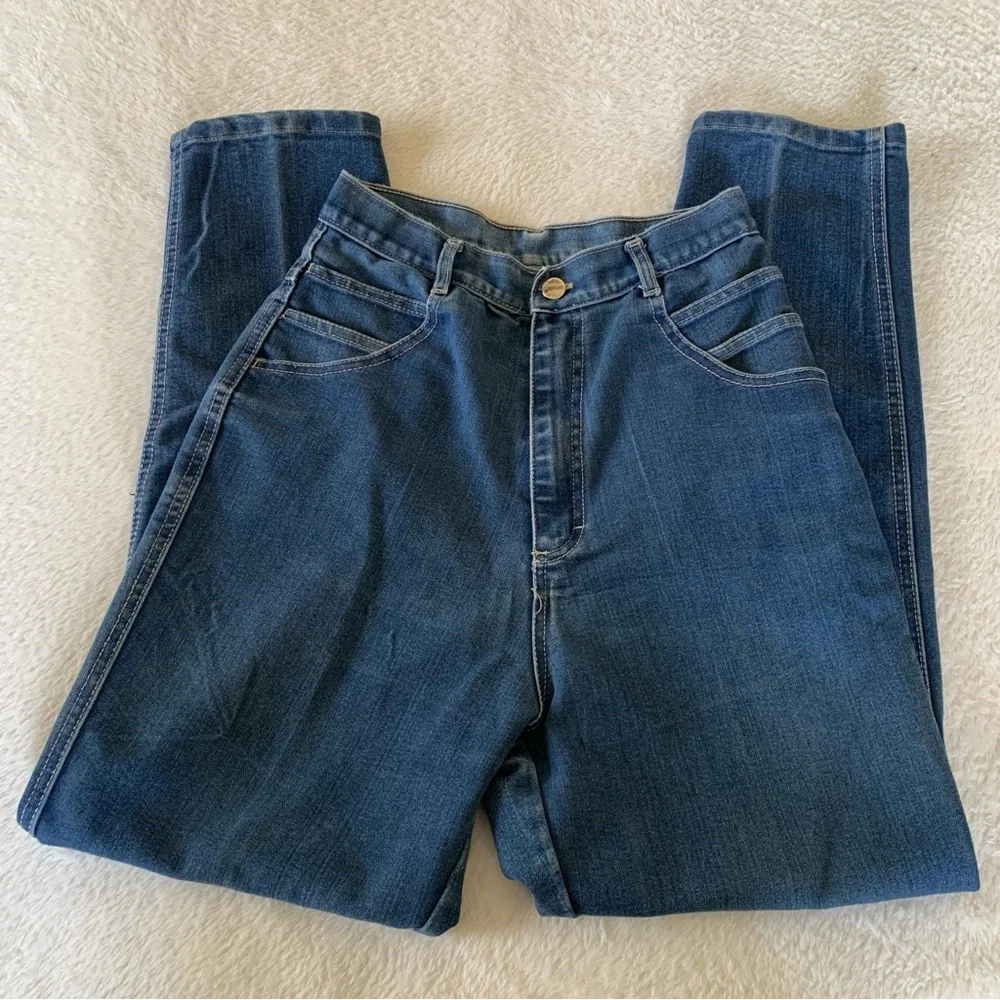Women’s Vintage 80’s PS GITANO Proportionally Sized High Waisted Mom Jeans